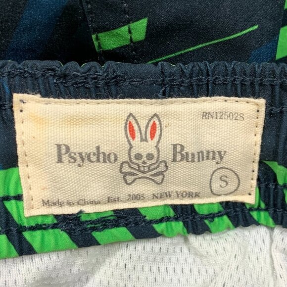 Psycho Bunny Men's Swim Trunks/Bottoms/Board Shorts Sz S #333H - Picture 7 of 9